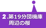 第19分団機庫周辺の桜