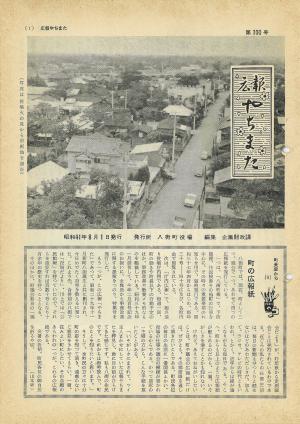 広報やちまた100号