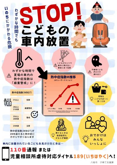 こどもの車内放置防止