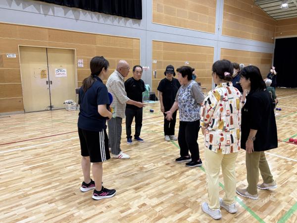 対戦前 先攻後攻を決めるジャンケン