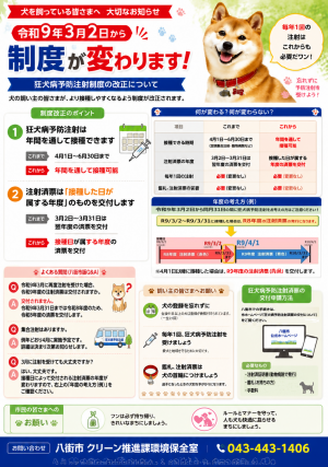 制度の改正