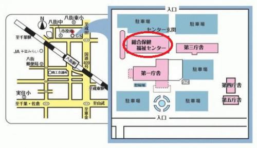 市役所案内図