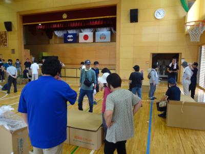 段ボールベッド