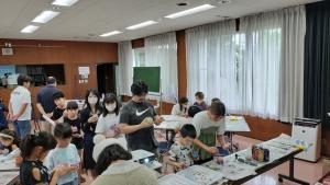 環境講座作業風景