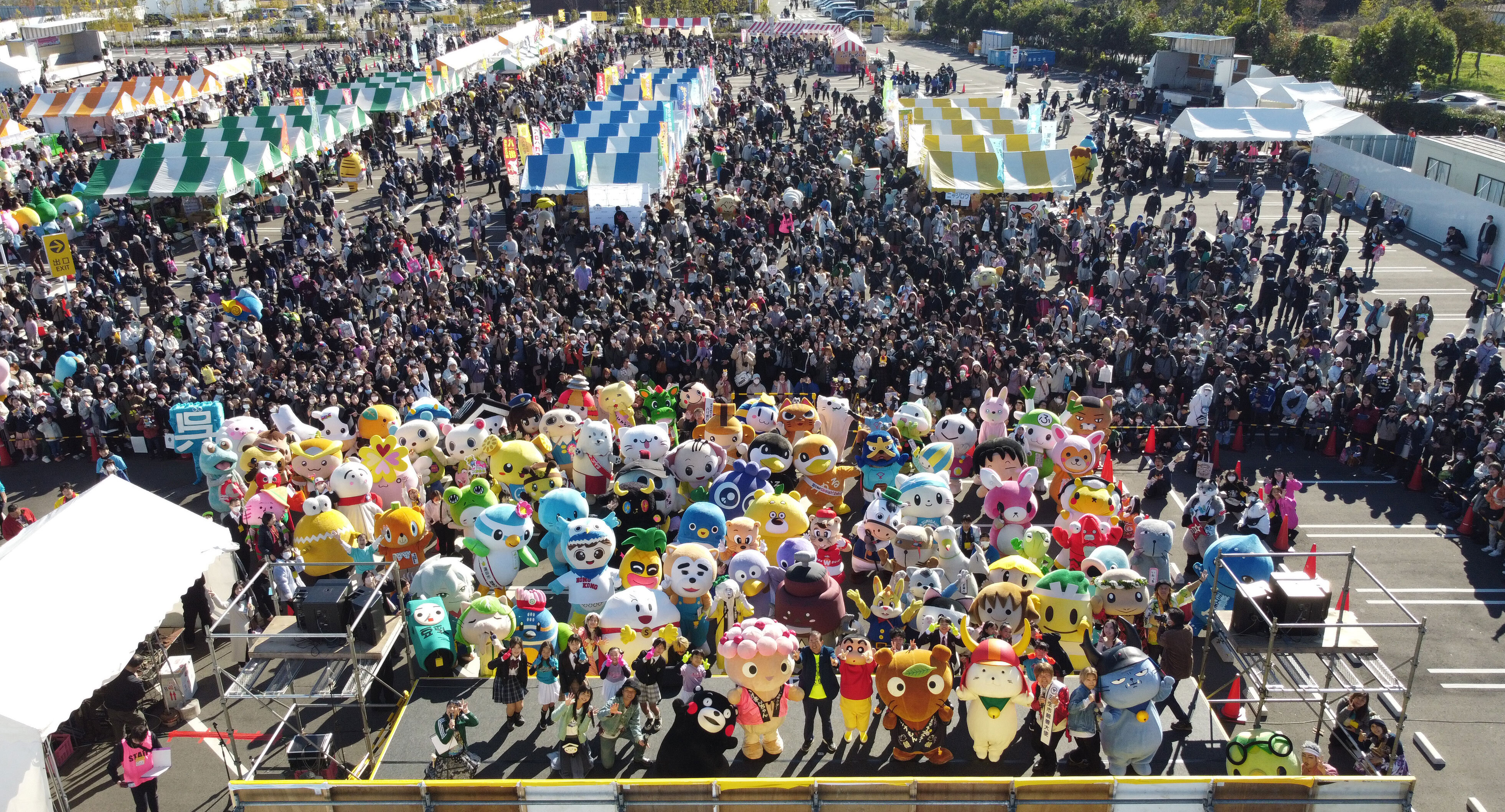 世界キャラクターさみっと会場写真