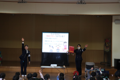問いかけにも元気に答えてくれました