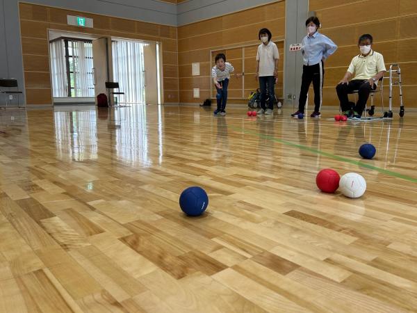 ボッチャ実技