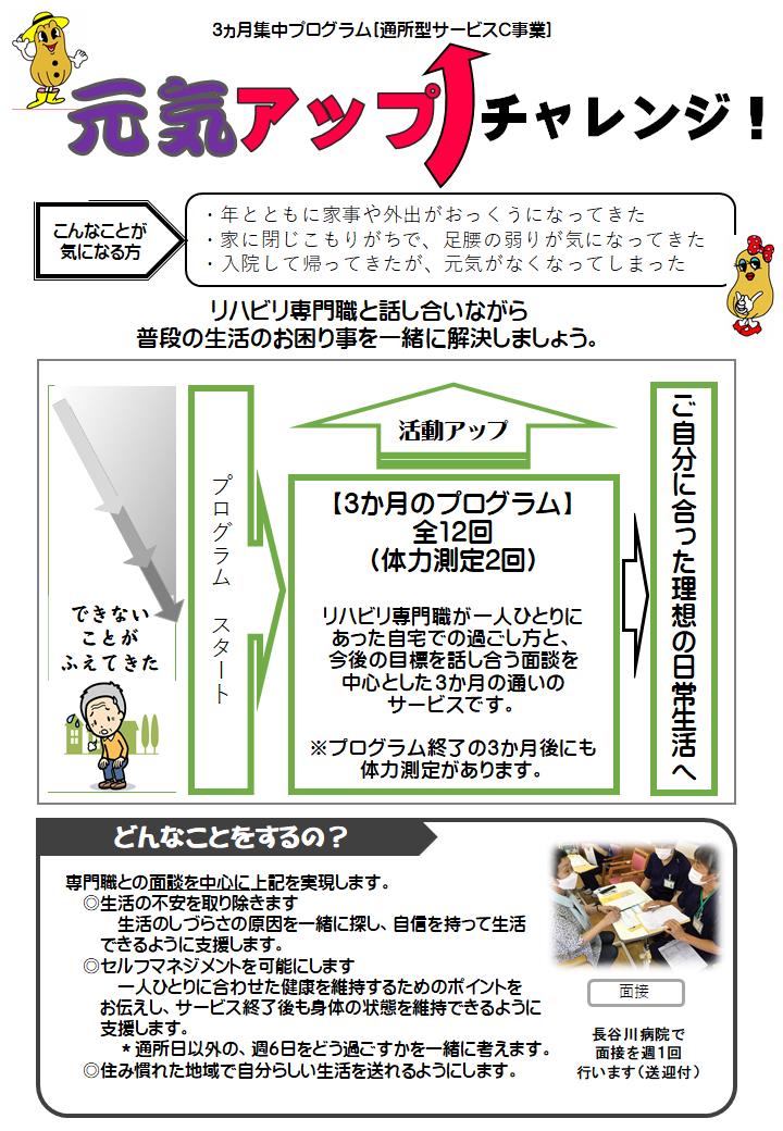 通所型サービスＣ事業ちらし