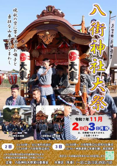 八街大祭のポスター