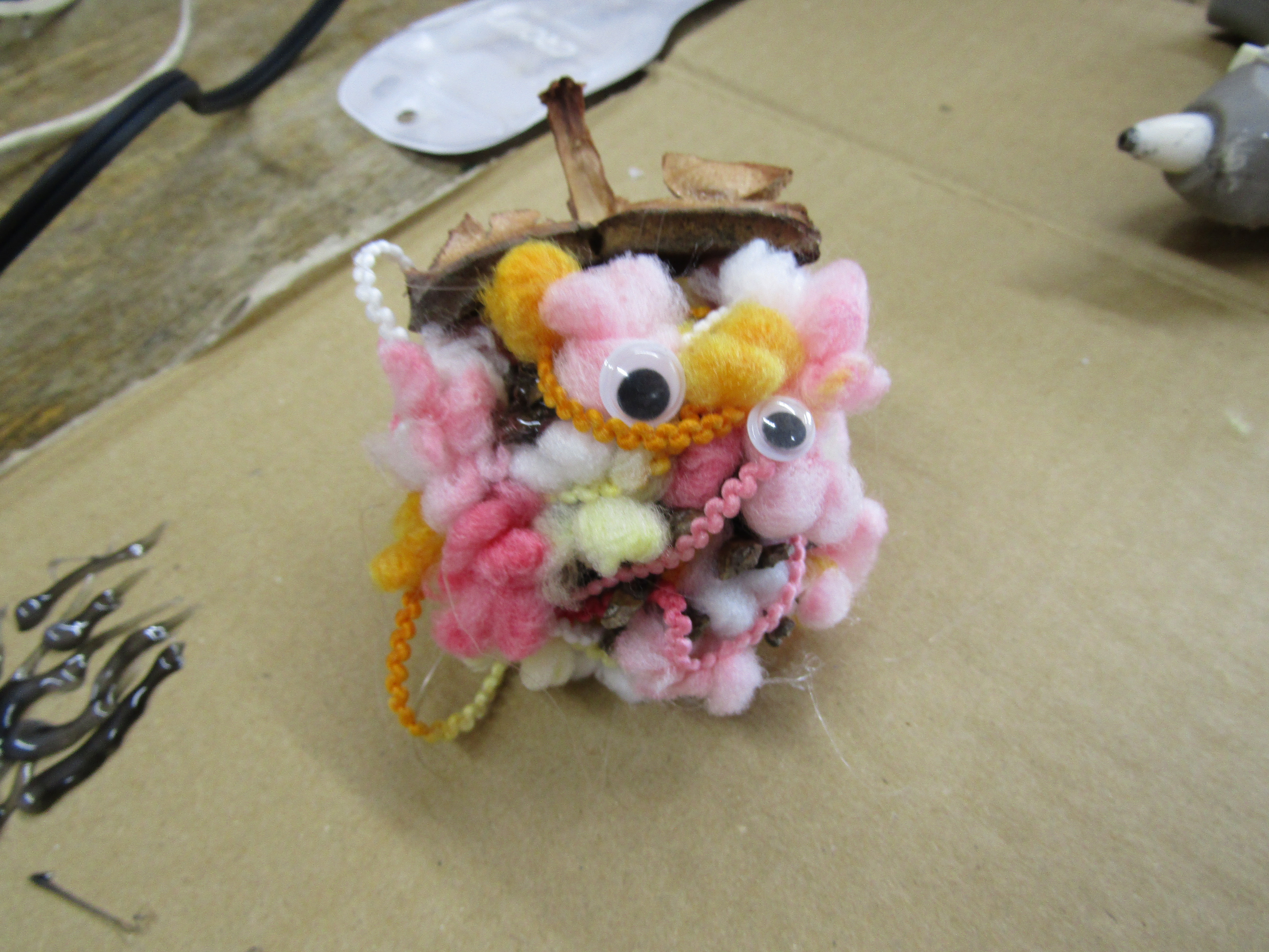 もこもこした作品