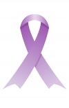 パープルリボンの画像