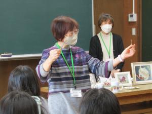 講師の先生による説明