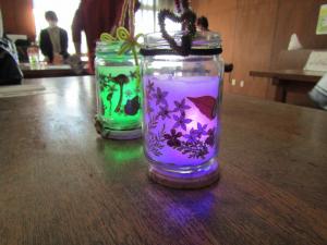 ライトアップしている