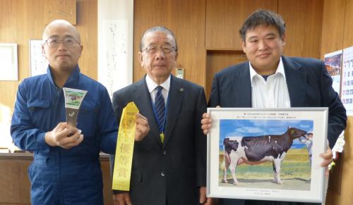 表敬訪問時写真