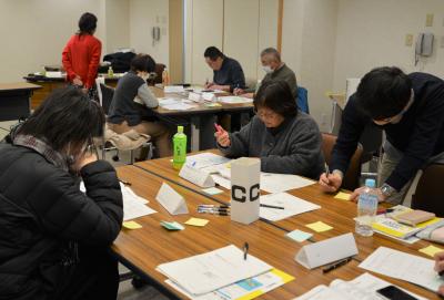 ワークショップの様子（Cグループ）