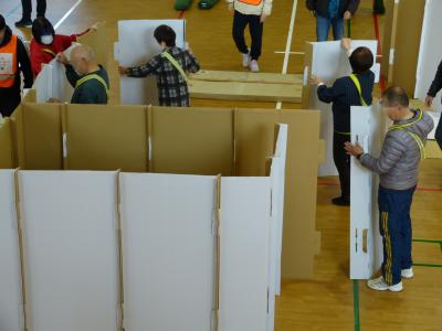 段ボールパーティション